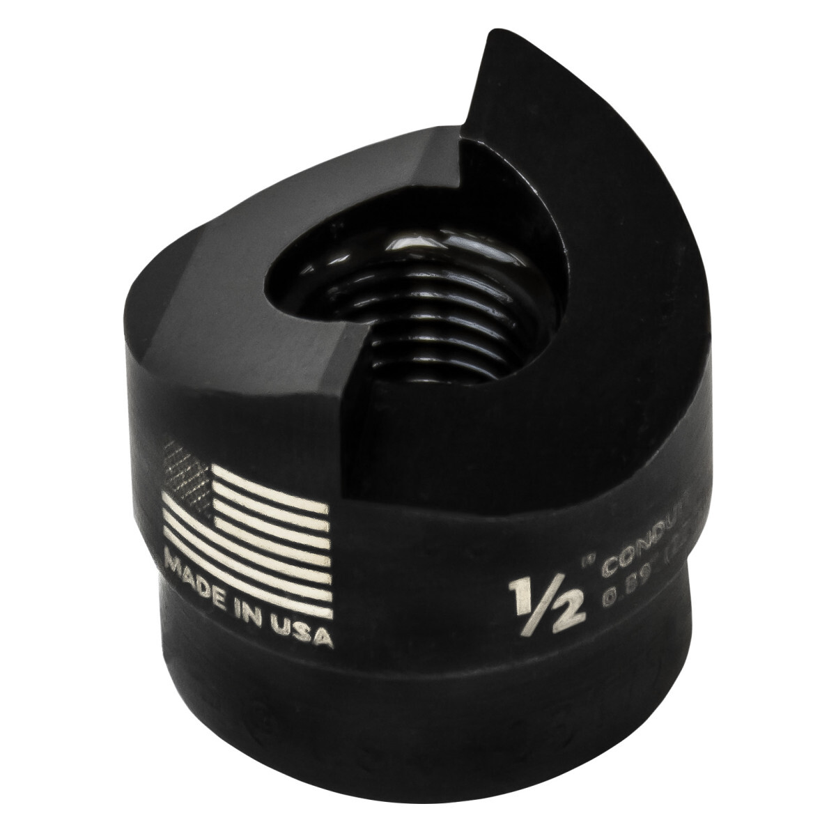 721-1/2 Slug-Buster Round Replacement Punch, 7/8 in Dia Cutting, 1/2 in Conduit/Pipe
