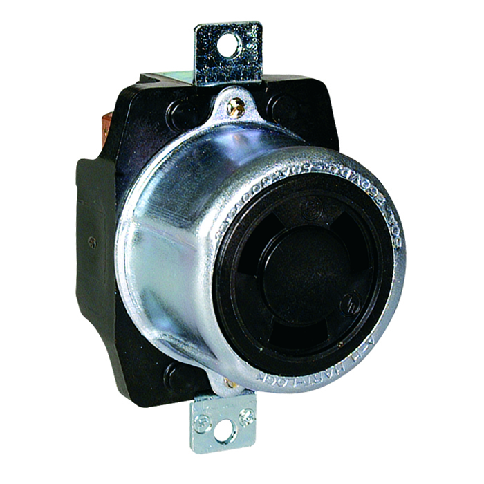 7379 Receptacle Single 50A 250V Turnlok Registered