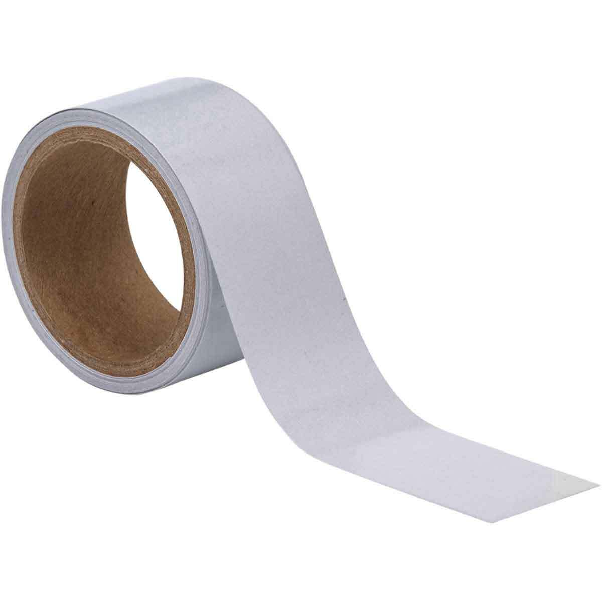 78985 Reflective Marking Tape, 5 yd L x 2 in W, White, Reflective Sheeting Vinyl