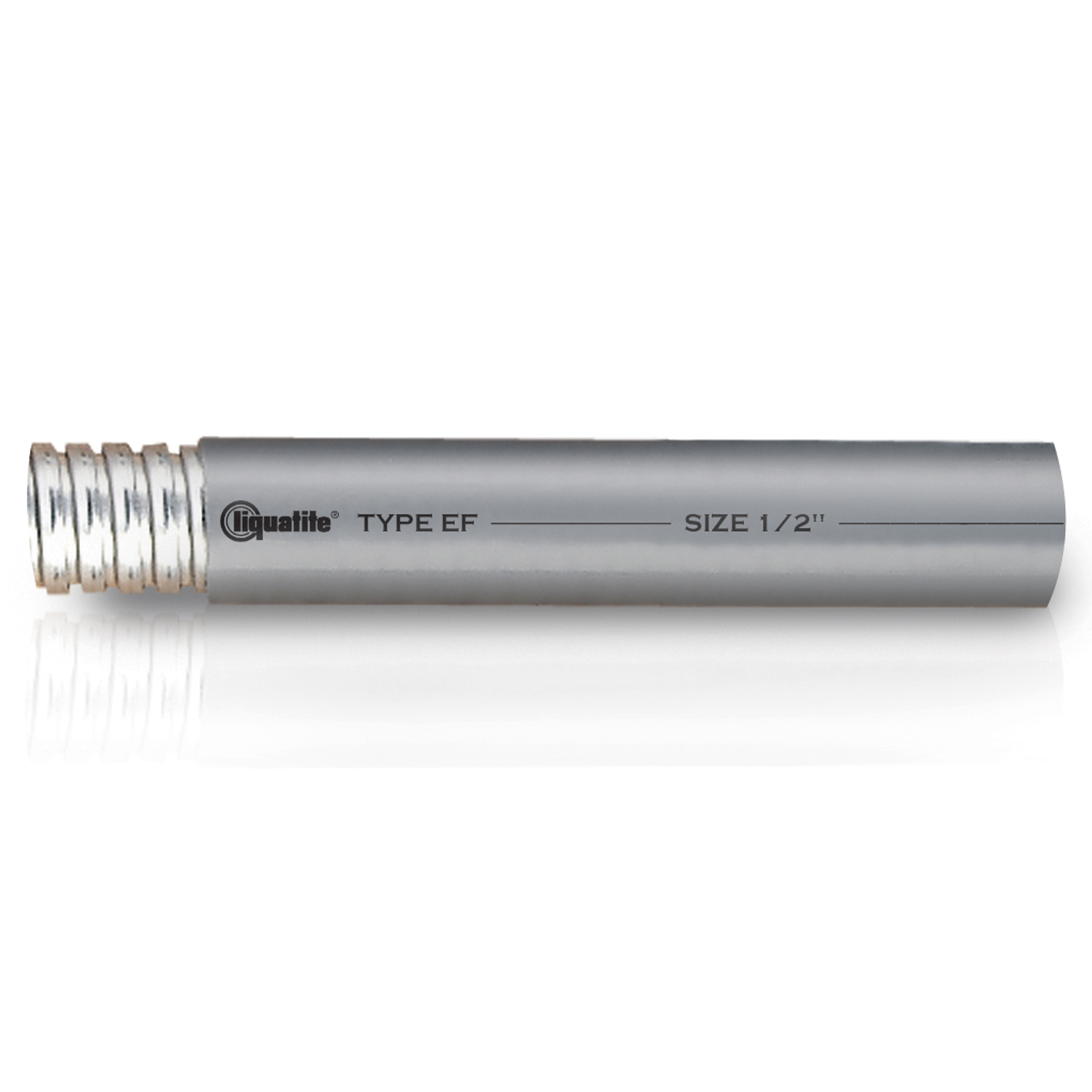 Type EF 11 Liquid Tight Flexible Conduit, 1/2 inch, Gray, 1000 ft reel