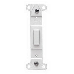 80700W TOGGLE SW INSERT WH