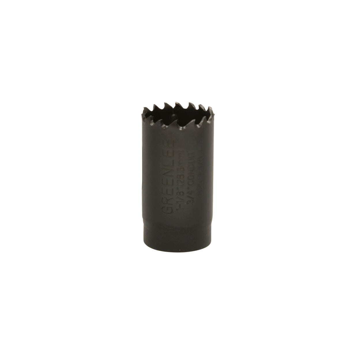 825-1-1/8 Variable Pitch Hole Saw, 1-1/8 in Dia, 1-5/8 in D Cutting, Bi-Metal Cutting Edge, 1/4 in, 5/16 in, 7/16 in Arbor