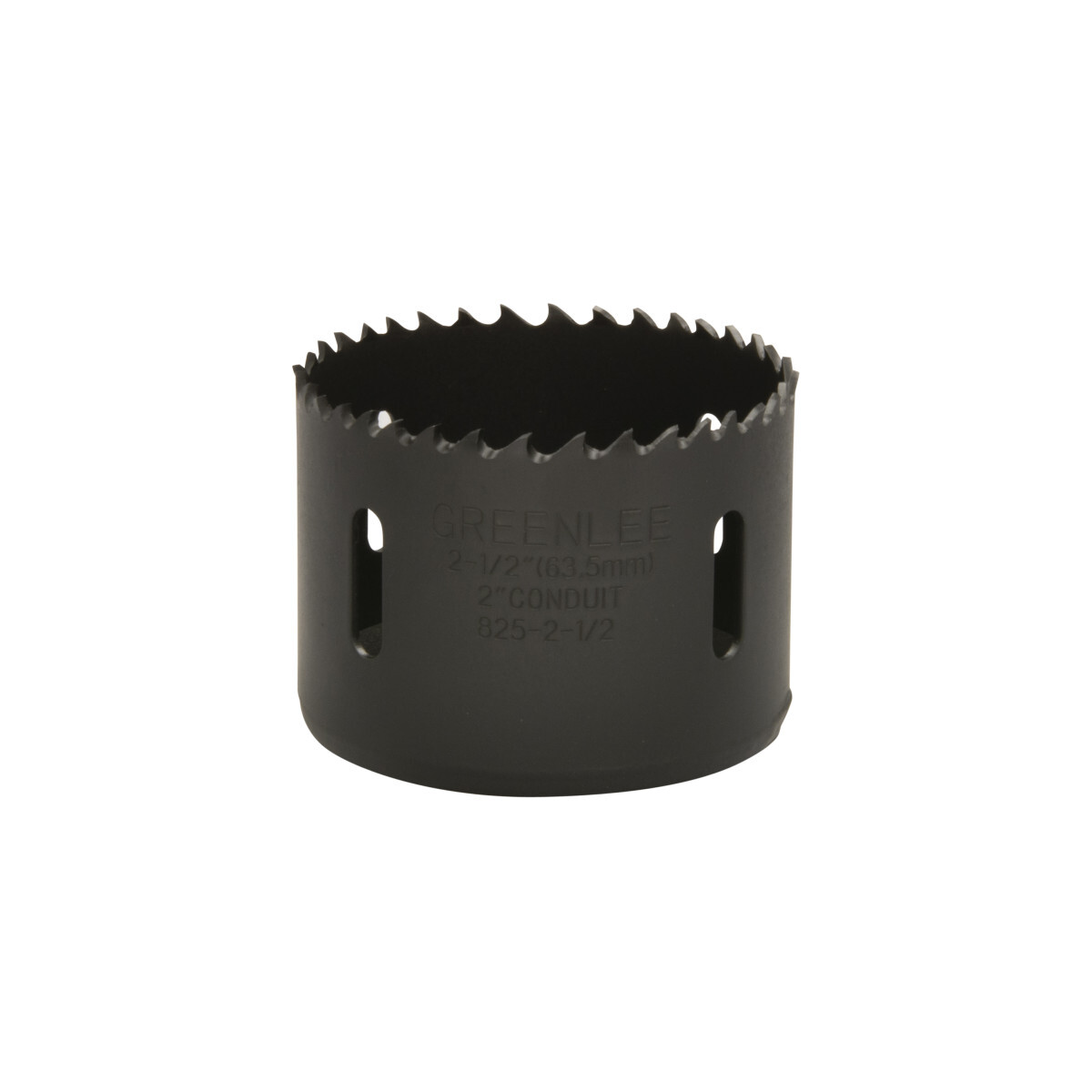 825-2-1/2 Variable Pitch Hole Saw, 2-1/2 in Dia, 1-5/8 in D Cutting, Bi-Metal Cutting Edge, 7/16 in Arbor