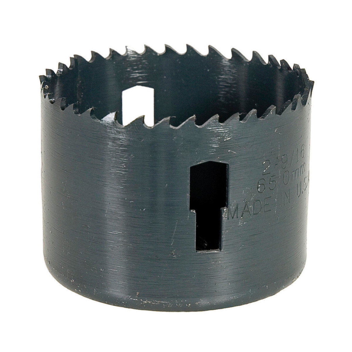 825-2-1/4 Variable Pitch Hole Saw, 2-1/4 in Dia, 1-5/8 in D Cutting, Bi-Metal Cutting Edge, 7/16 in Arbor