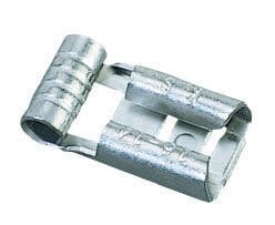 IDEAL, Disconnect Terminal, Non-Insulated Flag, Wire Size: 16 - 14 AWG, Voltage Rating: 300 V, Connection: Female, Tab Size: 0.250 IN X 032 IN, Temperature Rating: 105 DEG C