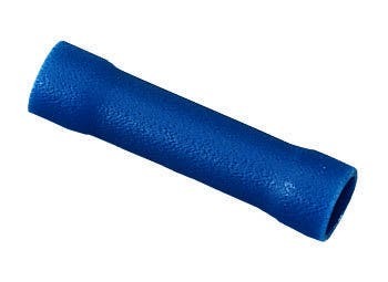 IDEAL, Butt Splices, Vinyl Butt, Size: 16 To 14 AWG, Voltage Rating: 600 V Max, Temperature Rating: 75 DEG C