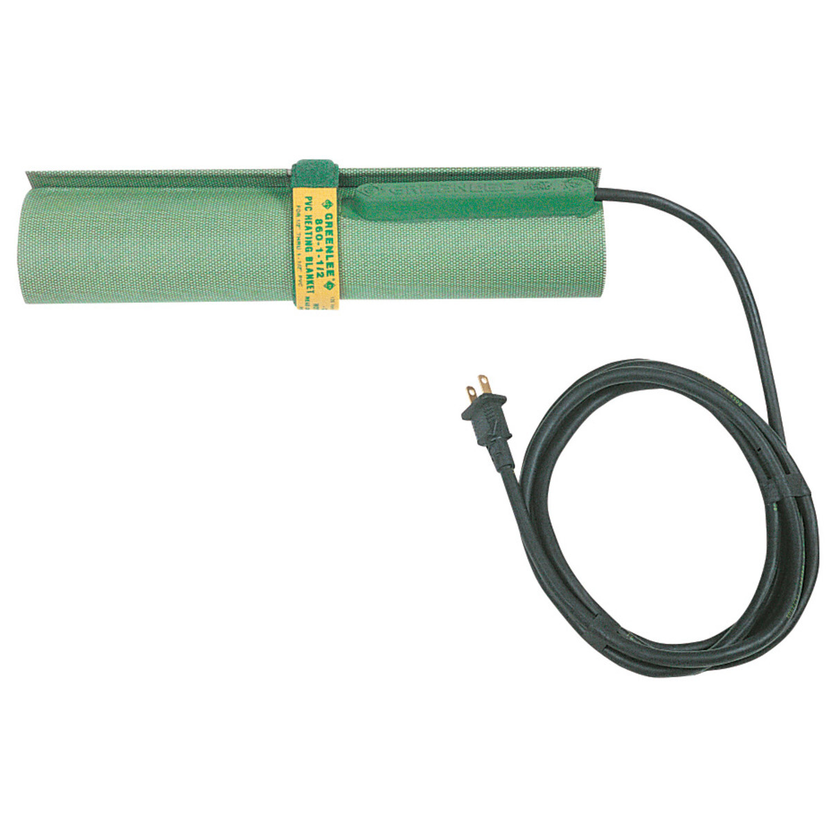 860-1-1/2 Heating Blanket, 120 V AC, 8 A, 200 W Power Rating, 13 in L x 8-1/4 in W