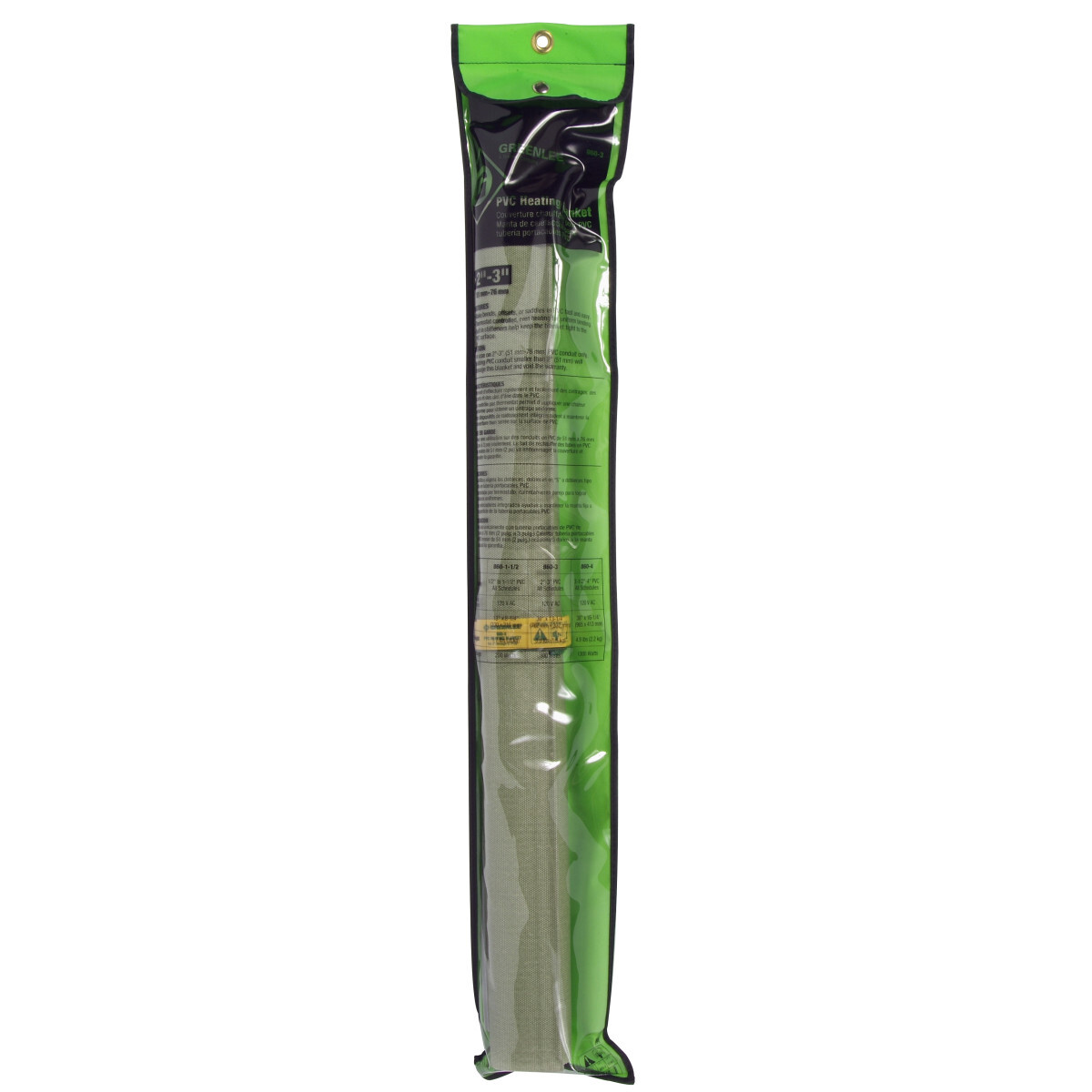 860-3 Heating Blanket, 120 V AC, 800 W Power Rating, 30 in L x 13-1/4 in W