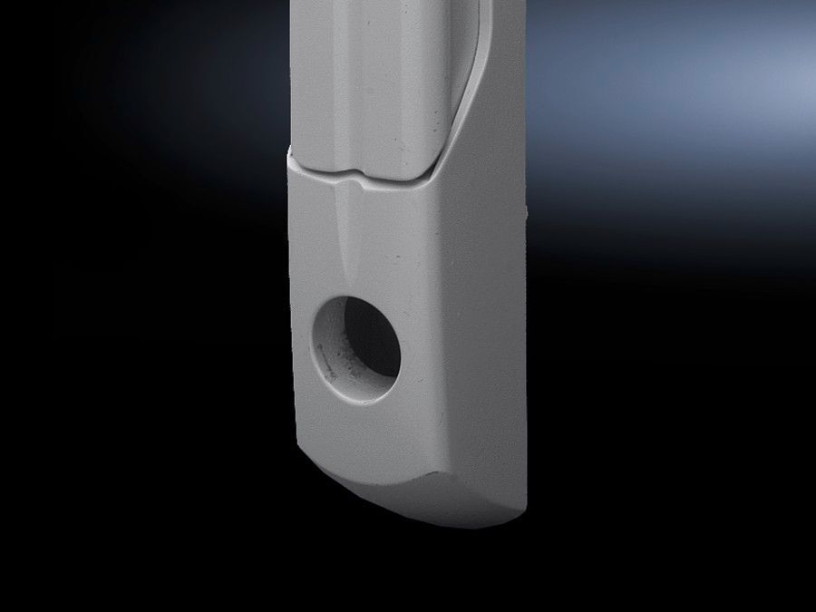 8611020 Handle, Comfort Grip Handle, For Use With TS IT, TS8, SE, PC, IW, EL 3-Part 18 to 21 U Stainless Steel Enclosure, Die Cast Zinc, Powder Coated