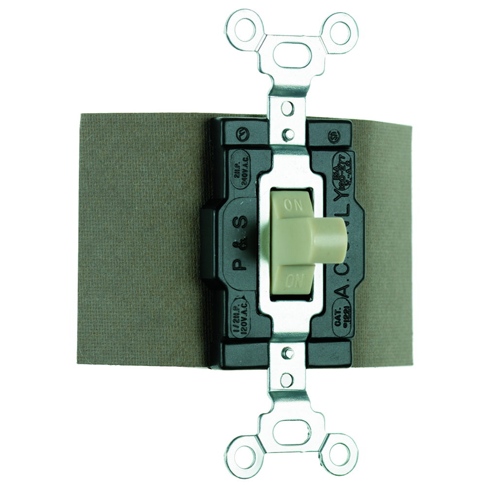 1222I Double-Pole, Double-Throw Switch, 15 Amp, 120/277V