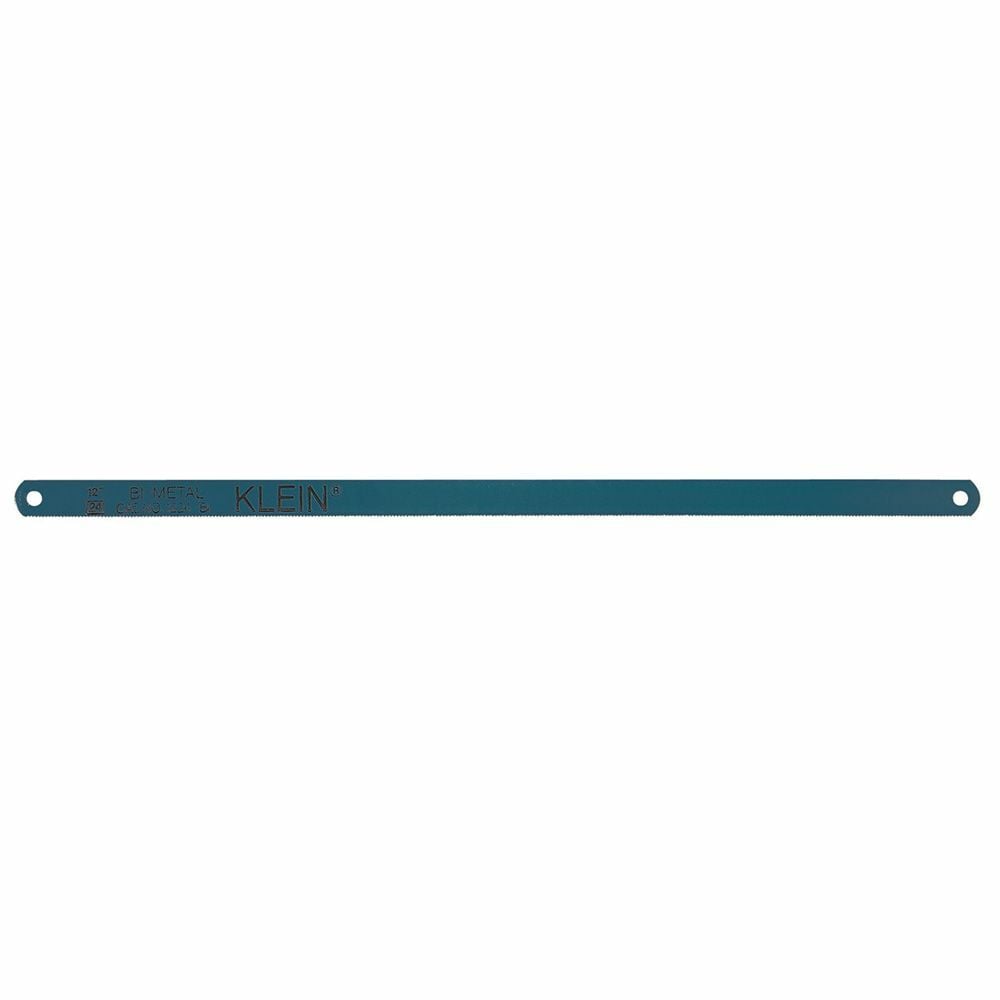 1224BI-P Bi-Metal Hacksaw Blade, High Speed Steel Cutting Edge, 24, Carbon Steel Blade
