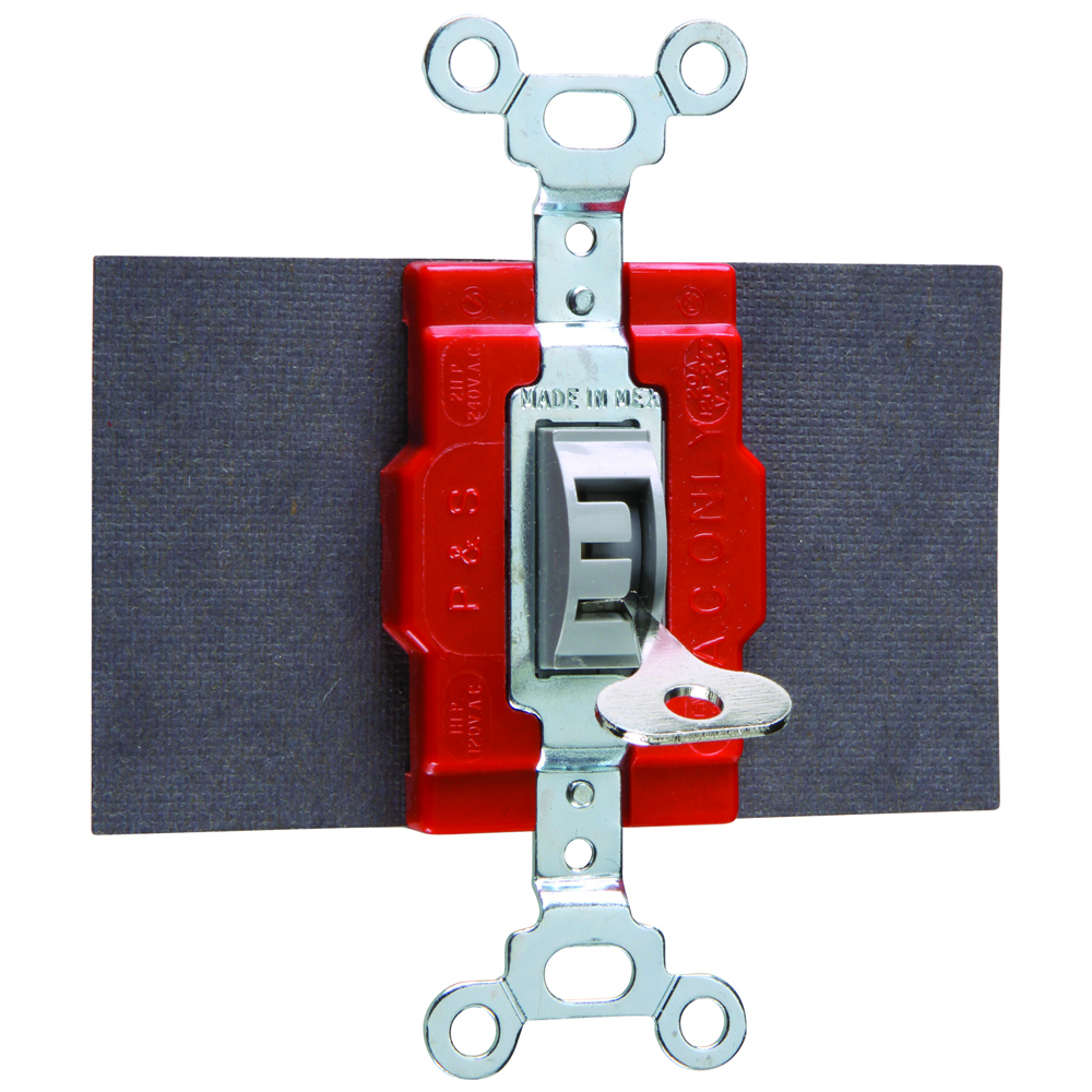 1226L Manual Controller Double-Pole, Double-Throw Switch, 20 Amp, 120/277V, Locking