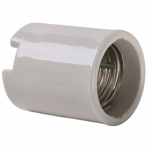 8694 Mogul Base, porcelain, screw terminals, keyless, Single-Pole bushings, 4kv pulse rated 