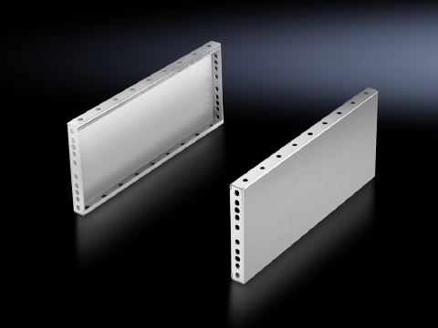 8702040 Base/Plinth Trim Panel, 7.9 in H 400 mm D, For Use With TS 8, SE Series Enclosure, 304 Stainless Steel