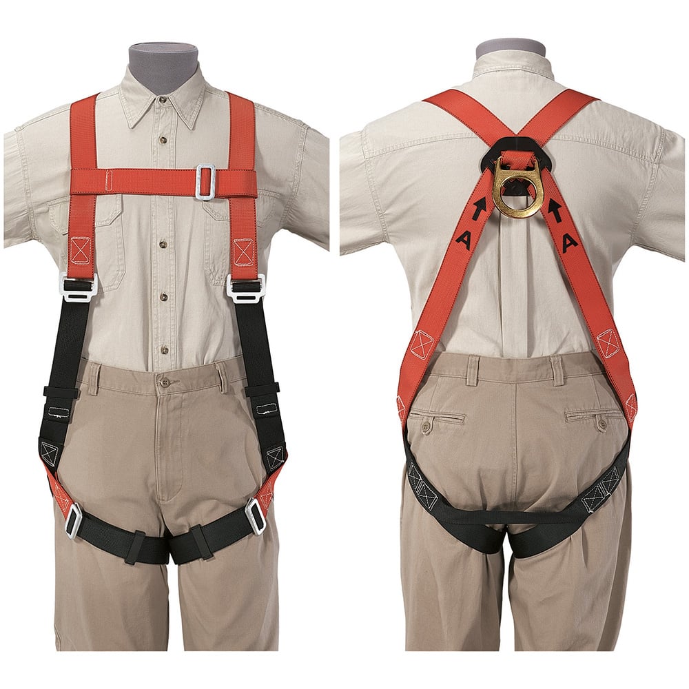 87140 Lightweight Unisex Fall Arrest Harness, Universal, Polyester Strap
