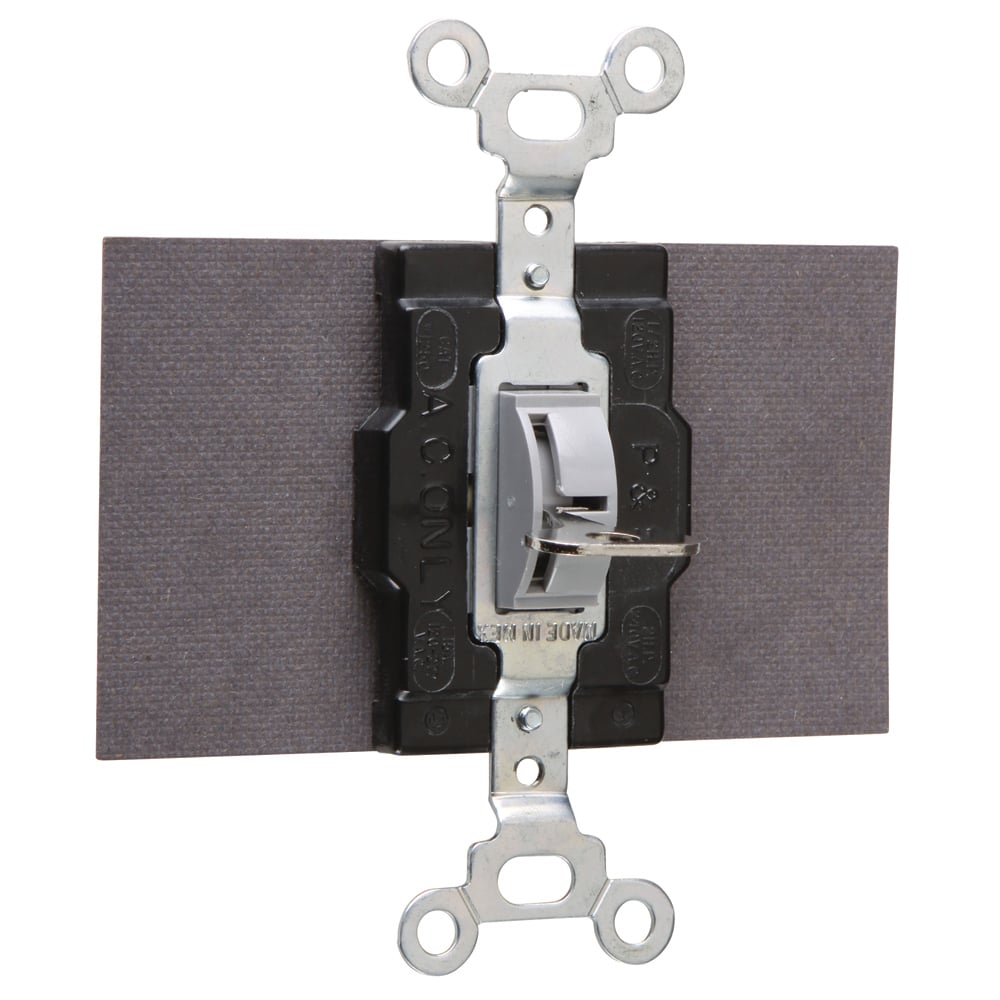 1250L Locking Manual Controller, Single-Pole, Double-Throw Switch 15 Amp, 120/277VAC