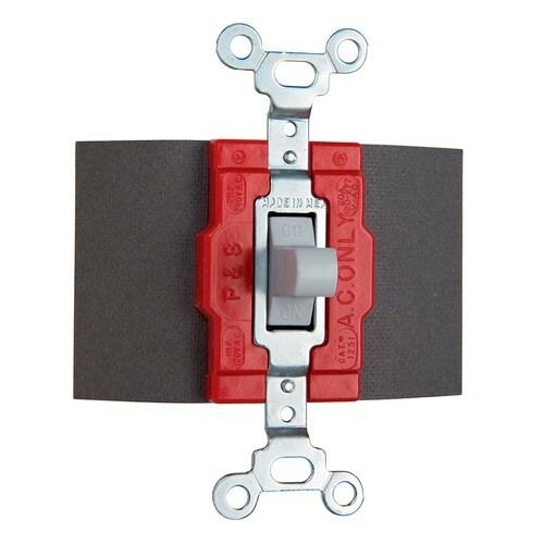 1251GRY Single-Pole, Double-Throw Manual Control Switch, 20 Amp, 120/277V