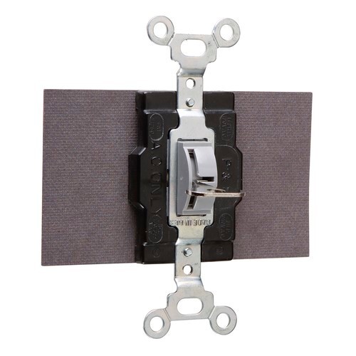 1255L Manual Controller, Single-Pole, Double-Throw Manual Control Switch, 30A, 120/277V, Locking