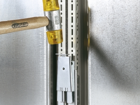 8800590 3-Piece Quick Fit Baying Connector, For Use With TS8 Series Enclosure, Sheet Steel