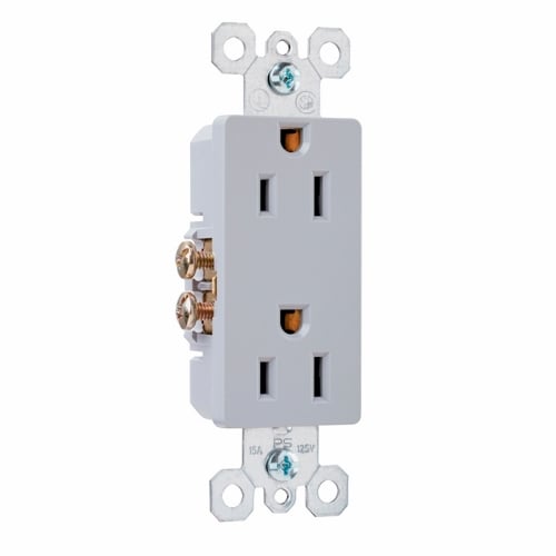 885GRY radiant Outlet, Gray