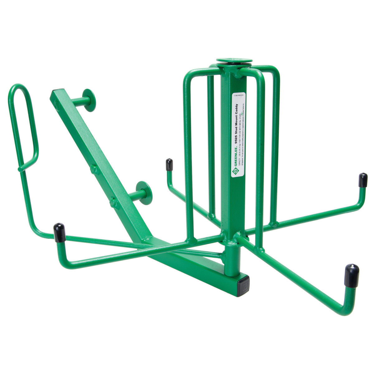 9525 Basket Stud Mount Cable Dispenser Caddy, 20-3/4 in W x 29-1/2 in H, 100 lb Load, Green