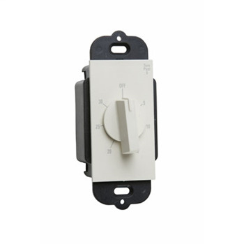 97030LA 1-Pole Decorator Rotary Mechanical Timer, 30 min Setting, 125 to 250/277 VAC, 1 hp