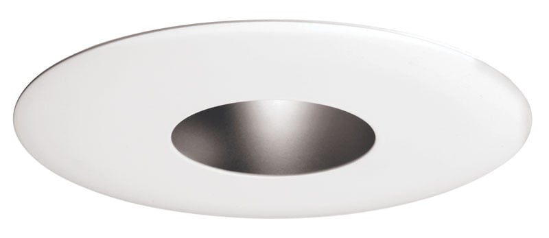 13 WH 13 Series Line Voltage Pinhole Trim, 5 in OD, Incandescent Lamp, For Use With IC1, TC1, TC1R Series Housing