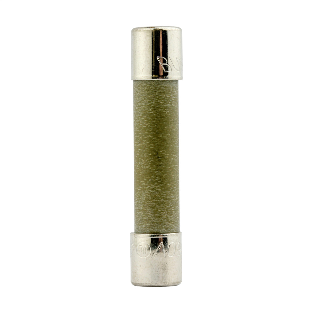 ABC-12 Electronic Small Dimension Fast Acting Fuse With Nickel Plated Brass End Cap, 12 A, 250 VAC, 125 VDC, 750 A, 10 kA Interrupt, Cylindrical Body