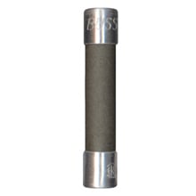 ABC-3/4 Electronic Small Dimension Fast Acting Fuse With Nickel Plated Brass End Cap, 3/4 A, 250 VAC, 125 VDC, 35 A, 10 kA Interrupt, Cylindrical Body