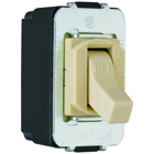 Special Purpose Devices - Despard Toggle Switch Screw Terminal, Single Pole 15A 120/277V, Ivory
