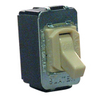 Special Purpose Devices - Despard Toggle Switch Screw Terminal, Single Pole 20A 120/277V, Ivory