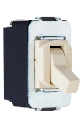 ACD203I Despard Toggle Switch Screw Terminal 3-Way 20 Amp, Ivory