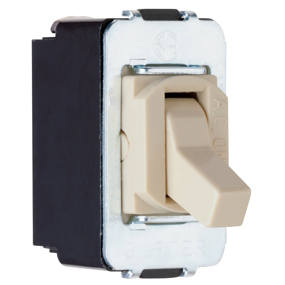 ACD3I Despard Toggle Switch Screw Terminal 3-Way, Ivory
