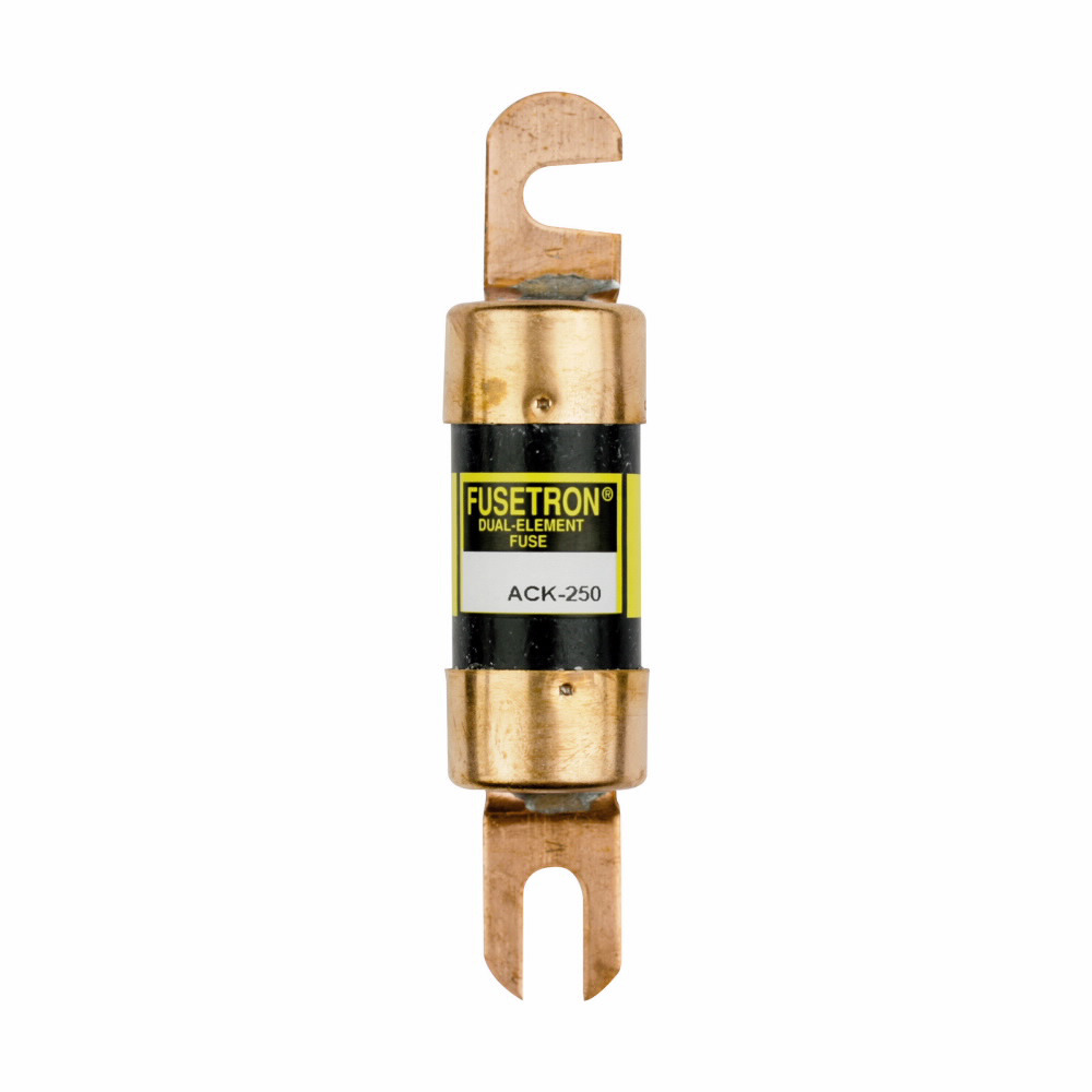 ACK-250 Fusetron  Low Voltage One-Time Time Delay Fuse, 250 A, 80 V DC, 10 kAIC Interrupt