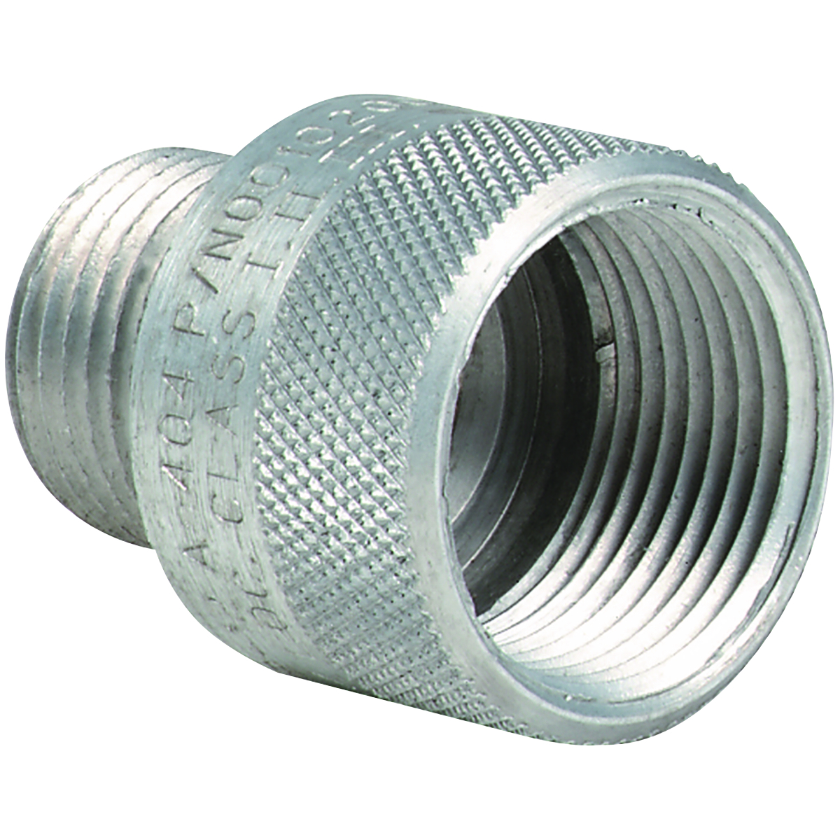 ADUP-12 ADUP Conduit Adapter, 1/2 in, 3/4 in Conduit, For Use With Class I, Groups A, B, C, D Pin and Sleeve Devices, Copper Free Aluminum, Silver
