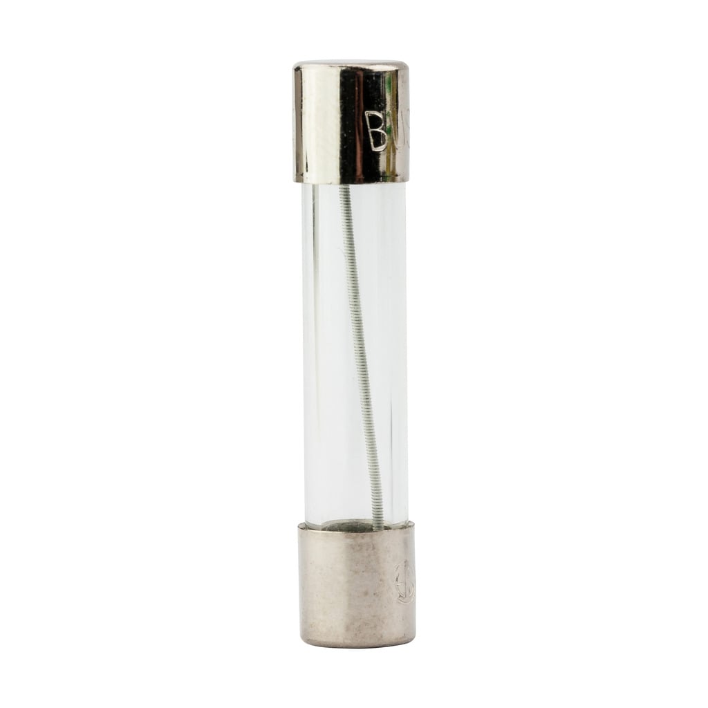 AGC-3/10 Electronic Small Dimension Fast Acting Fuse With Nickel Plated Brass End Cap, 3/10 A, 250 VAC, 35 A, 10 kA Interrupt, Cylindrical Body