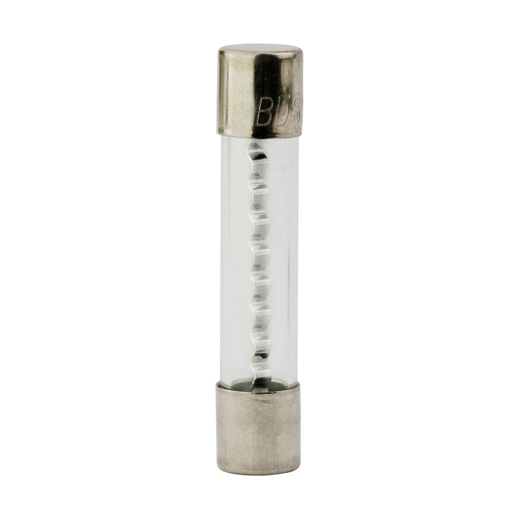 AGC-50 Small Dimension Fast Acting Fuse With Nickel Plated Brass End Caps, 50 A, 32 V AC, 1 kA Interrupt, Cylindrical Body
