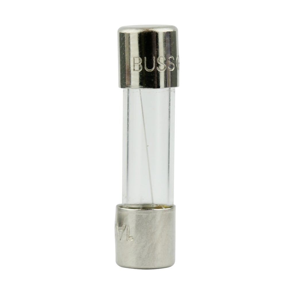 AGX-6 Small Dimension Fast Acting Fuse With Nickel Plated Brass End Caps, 6 A, 250 V AC, 200 A, 10 kA Interrupt, Cylindrical Body