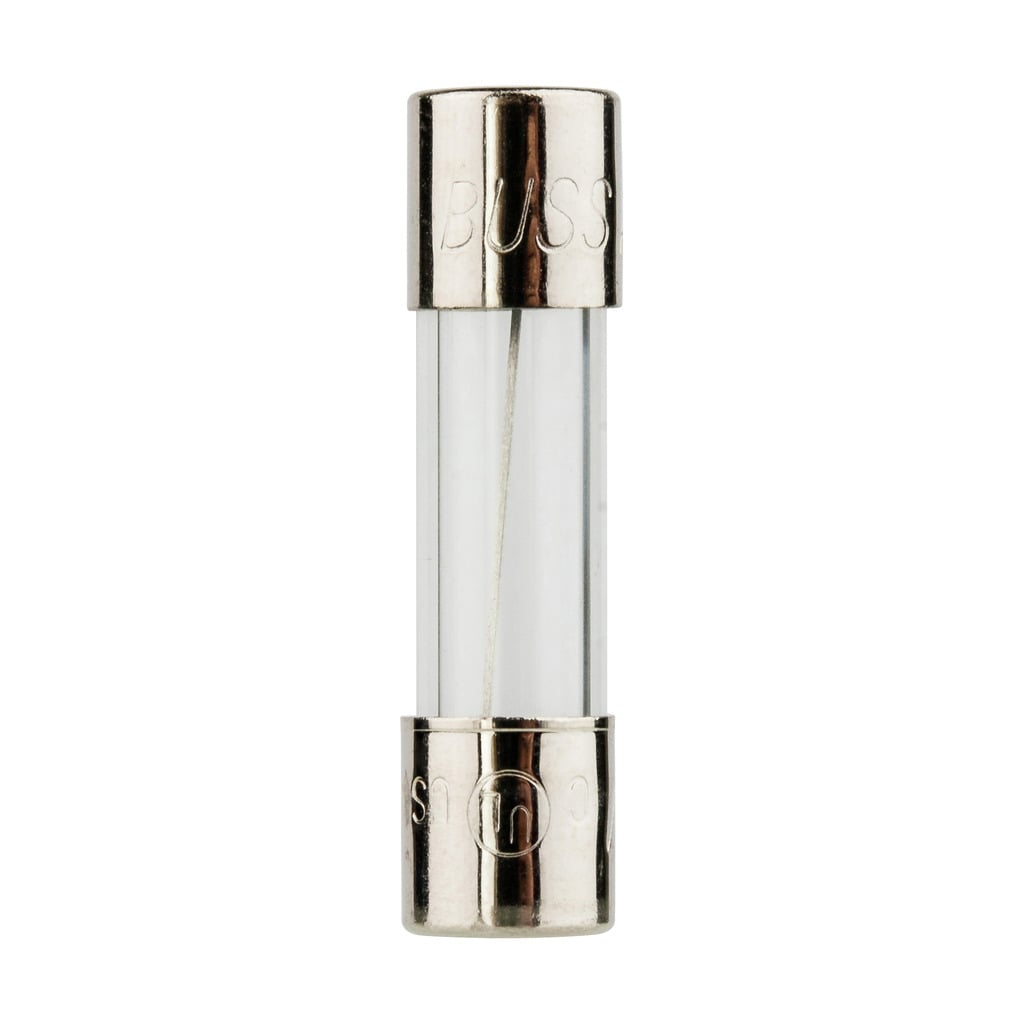 AGX-7 Small Dimension Fast Acting Fuse With Nickel Plated Brass End Caps, 7 A, 250 V AC, 200 A, 10 kA Interrupt, Cylindrical Body
