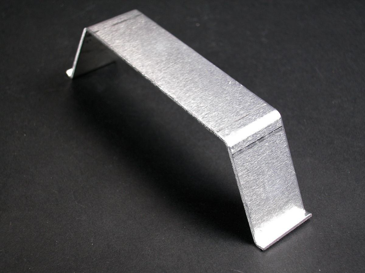 Raceway Wire Clip, Series: AL5200, For Use With: AL5200 Series Raceway, Aluminum, Satin Anodized, 1-1/2 in L