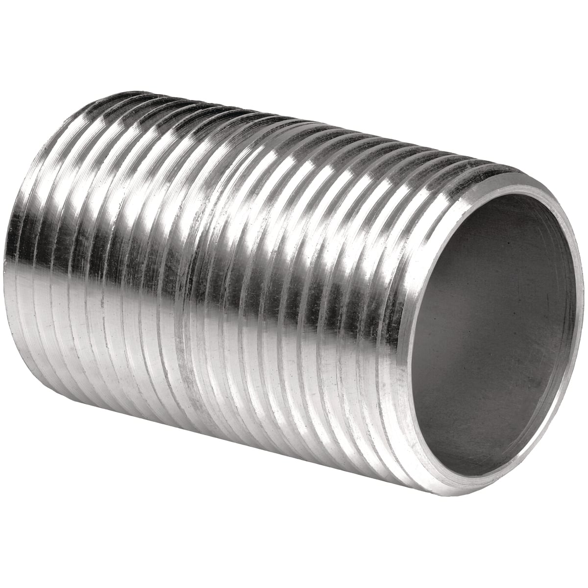 AN-3 AN Series Conduit Nipple, 1 in, For Use With Rigid Conduit, Aluminum, Natural