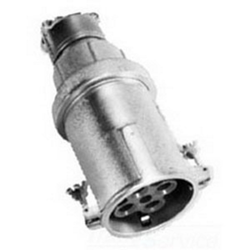 Powertite; Style 1 Pin and Sleeve Connector Body; 200 Amp, 600/250 Volt AC/DC, 4-Pole, 4-Wire