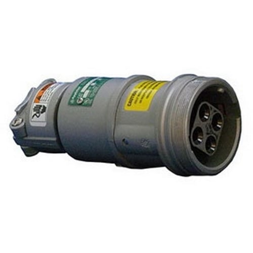 4-Pole Connector Body, 600 VAC, 250 VDC, 60 A, 3-Wire