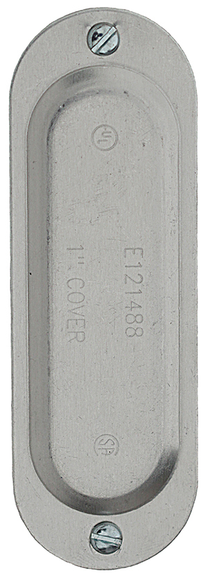BC50 Cover, 1/2 in Hub, For Use With Aluminum Conduit Body, Aluminum