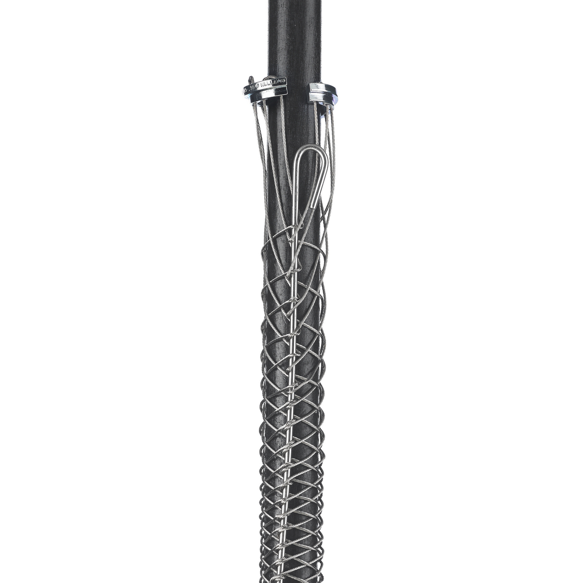 02213018 Model RR150 Rod Closing Split Mesh Single Weave Ring Conduit Riser Grip, 1610 lb Breaking Strength, 1.5 to 1.74 in Cable, Bronze, TiN Coated