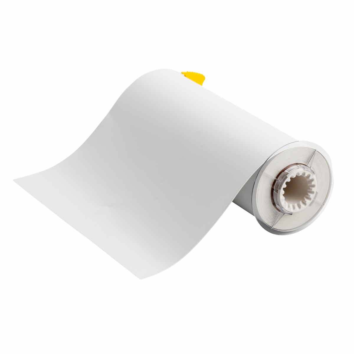 13562 Thermal Transfer Vinyl Tape, 10 in W, White, B-595 Vinyl