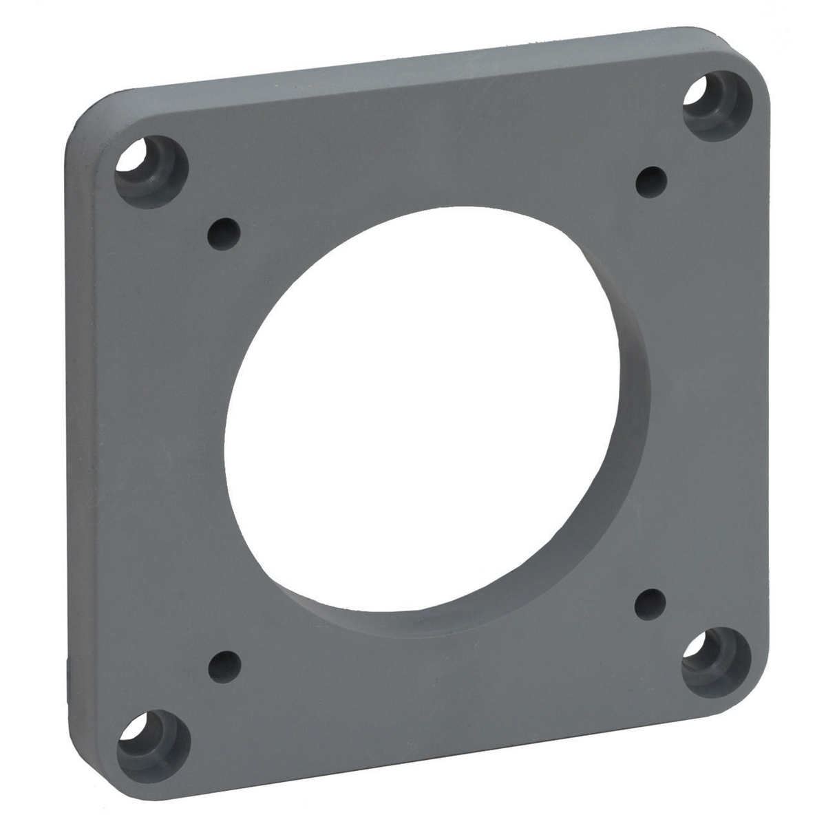 CAP60 C Series Heavy Duty Non-Metallic Standard Pin and Sleeve Adapter Plate, For Use With 60 A Receptacle, Thermoplastic/Composite
