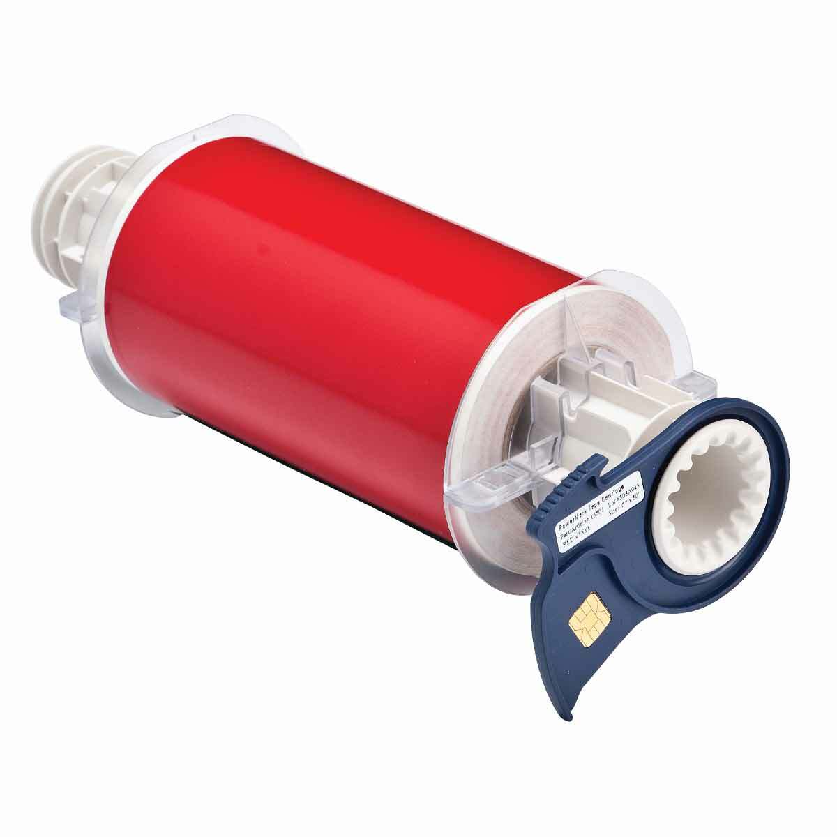13601 Thermal Transfer Vinyl Tape, 6 in W, Red, B-595 Vinyl