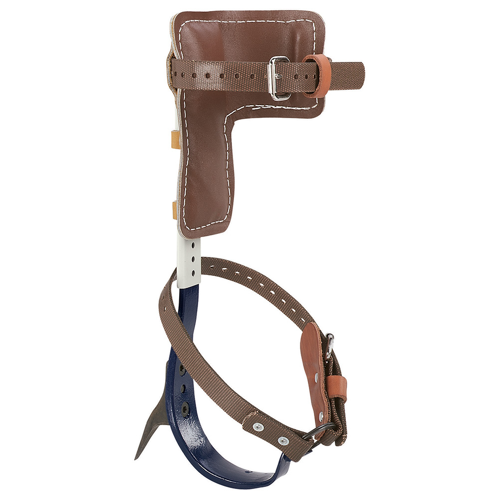 CN1907AR Tree Climber Set, 15 to 19 in L, For Use With Pole and Tree Climbing, Leather