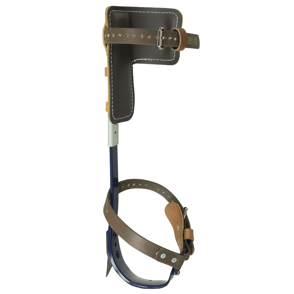 CN1972ARL Pole Climber Set, 17 to 21 in L, For Use With Pole and Tree Climbing, Leather